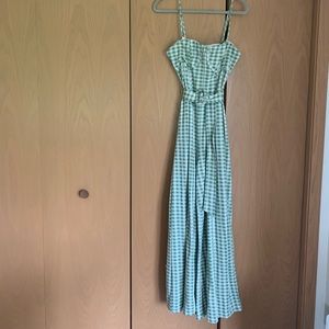 Free People Hold Me Tight Belted Jumpsuit